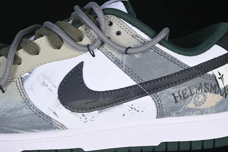All Categories Nk SB Dunk Series Nk SB Dunk Low High-end Customized Low-top Shoes Nike SB Dunk Low "Just Do It" Straps Anniversary High-end Customized Low-top Casual Shoes DV0833-111